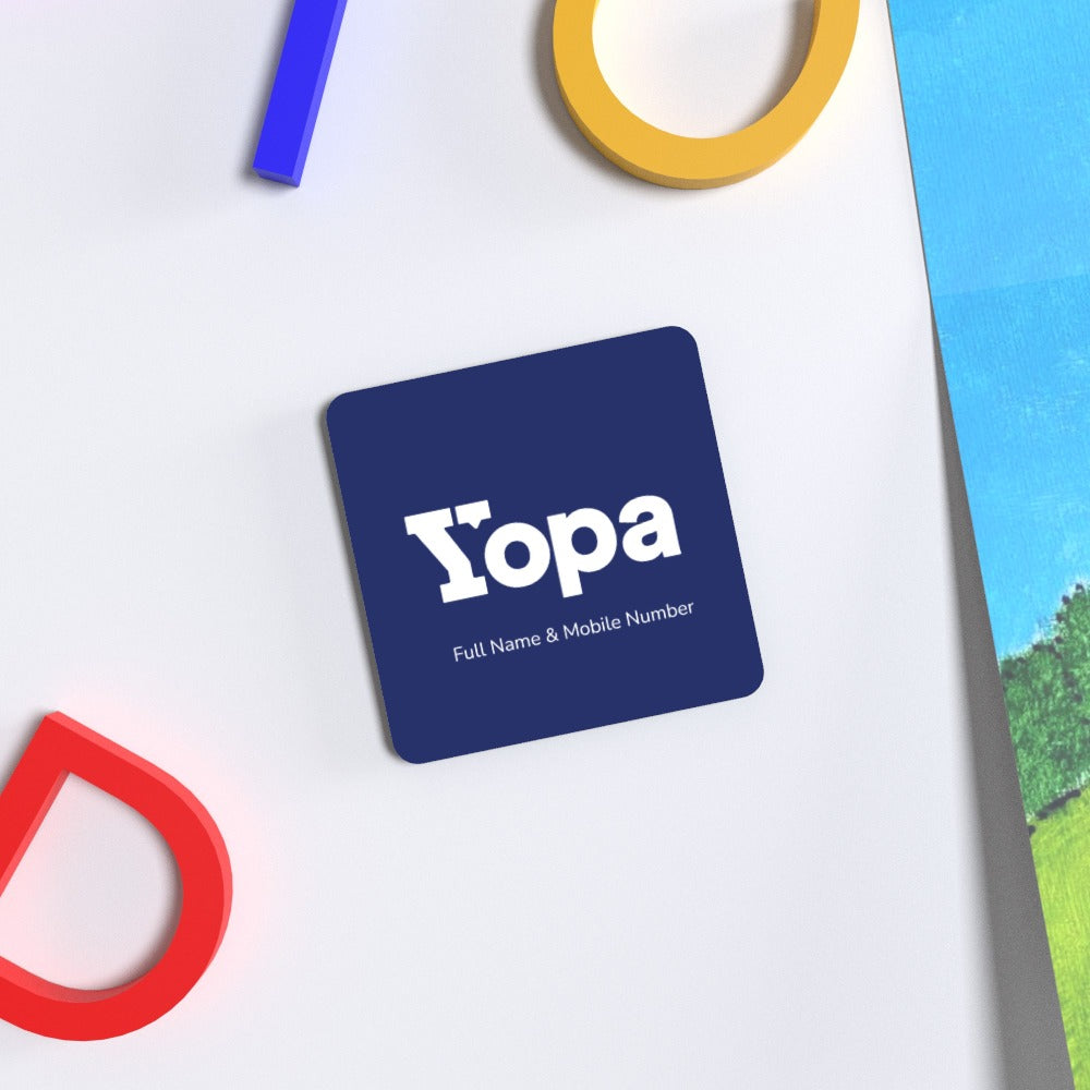 Yopa Fridge Magnets Personalised