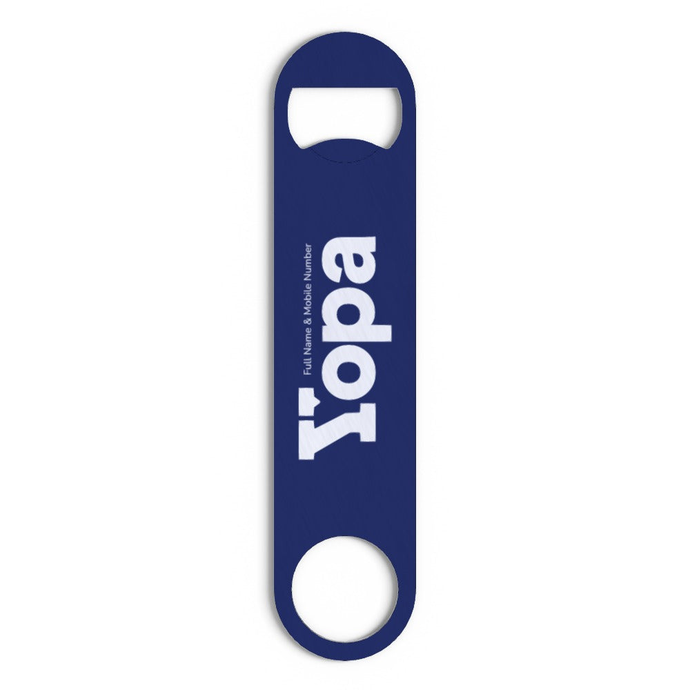 Yopa Bottle Opener Personalised