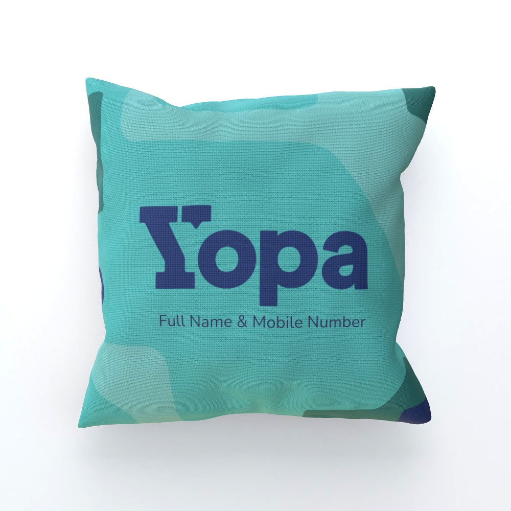 Yopa Designed Cushions Personalised.