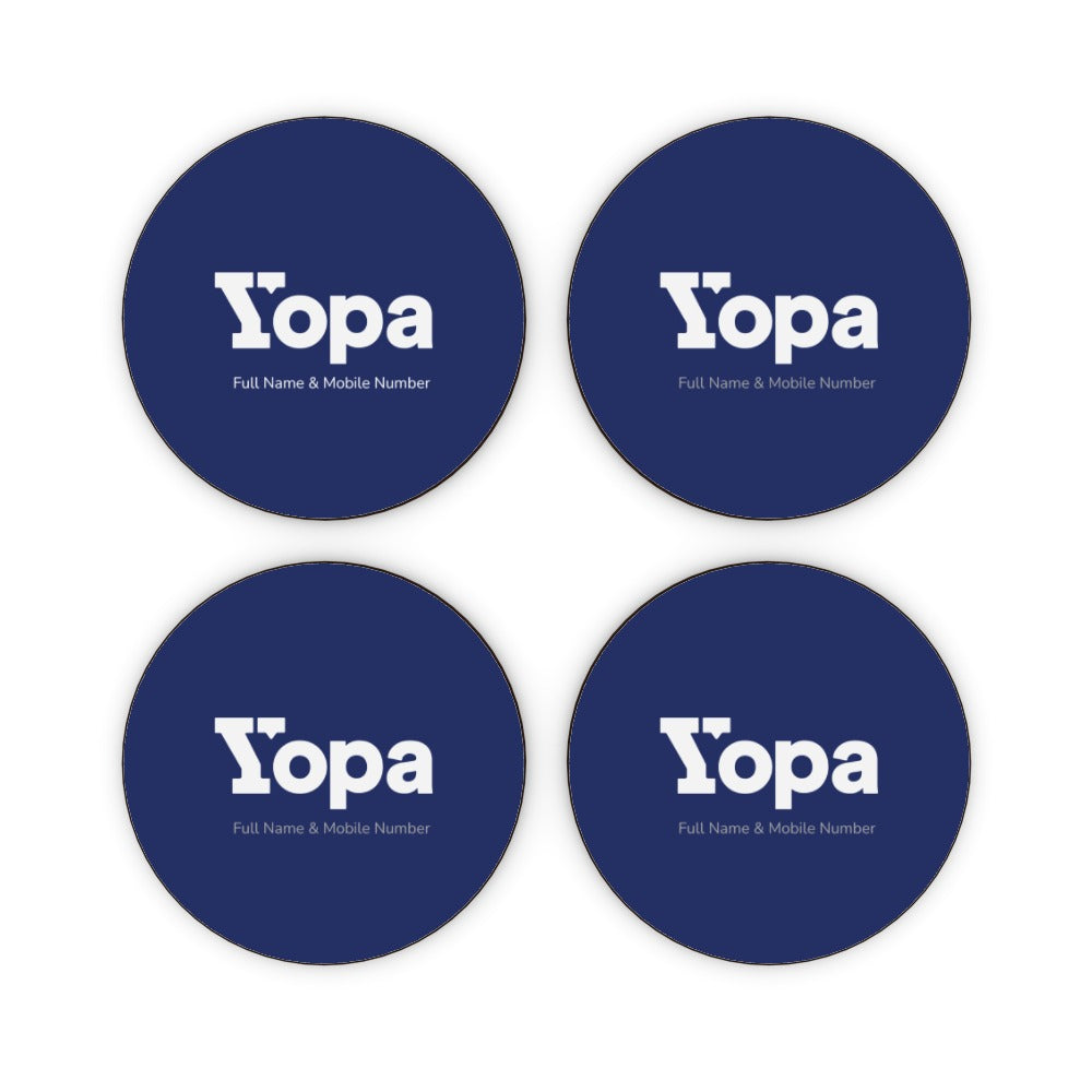 Yopa Coaster Set Personalised