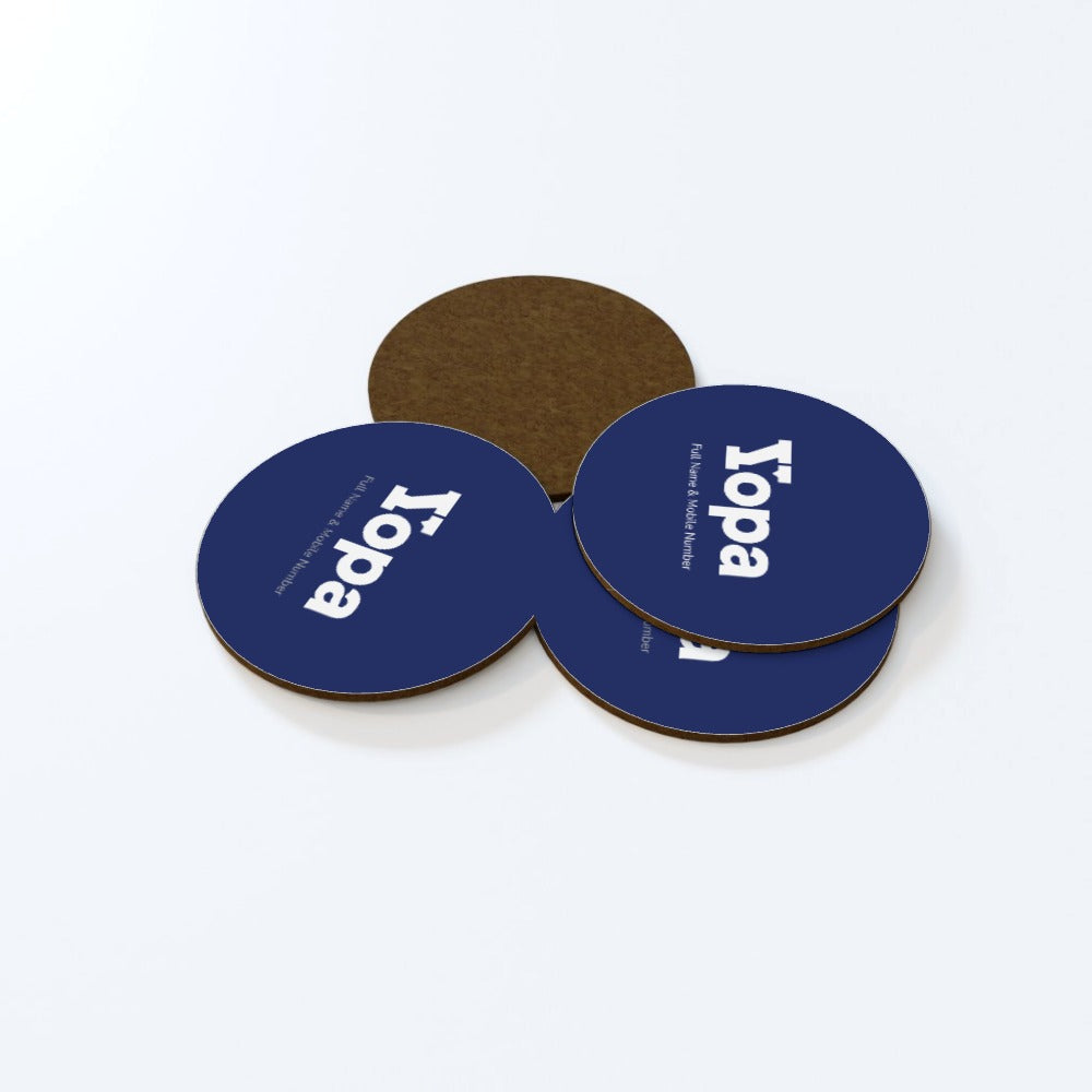 Yopa Coaster Set Personalised