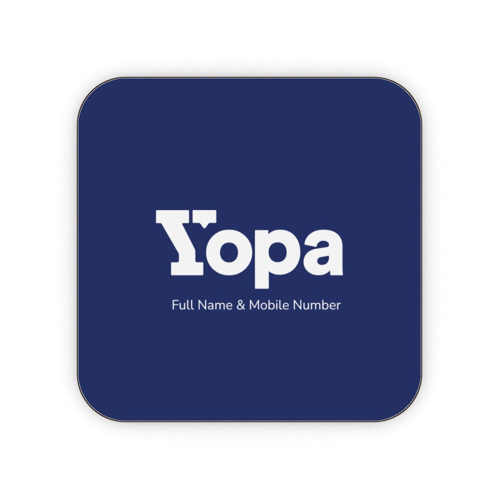 Yopa Coaster Set Personalised