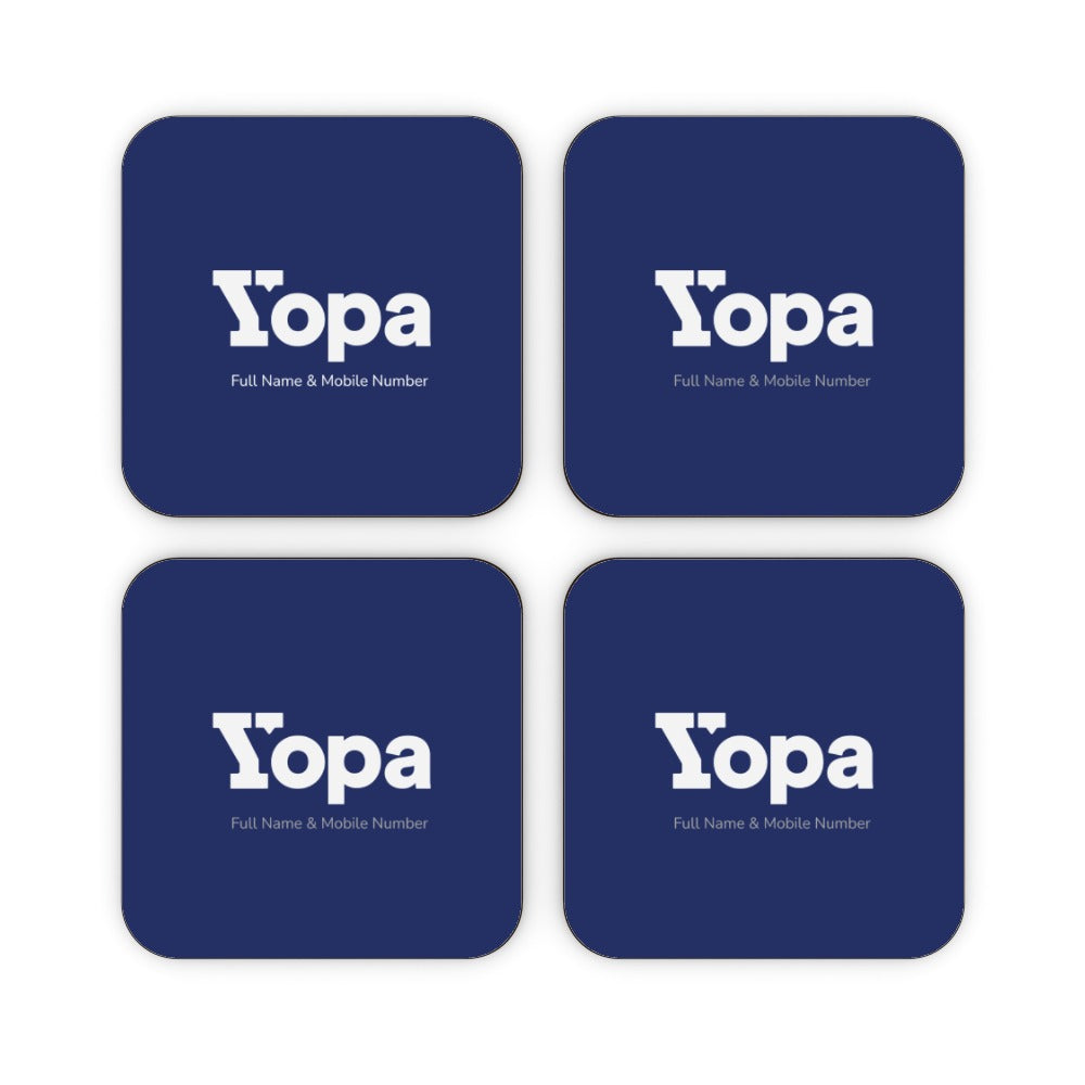 Yopa Coaster Set Personalised