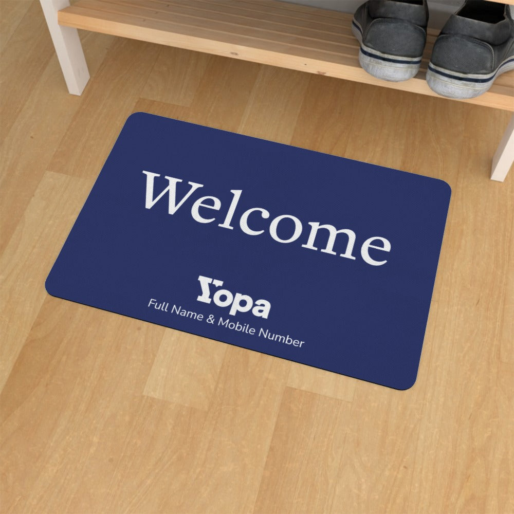 Yopa Door Matt Personalised