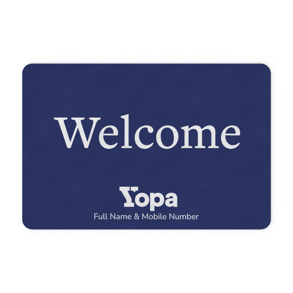 Yopa Door Matt Personalised